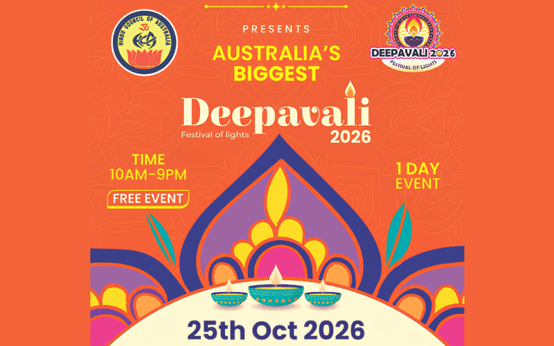 The Hindu Council of Australia’s Deepavali 2026 – Festival of Lights