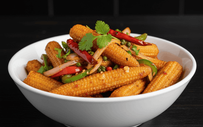 Baby Corn Fry (Chinese Style)