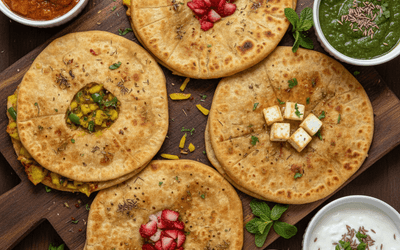 Stuffed Parathas
