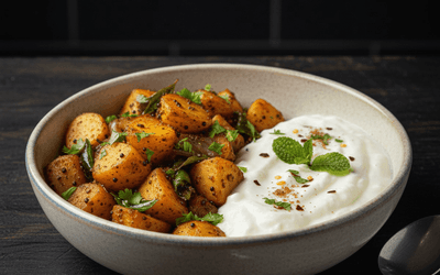 Aloo Bhaji With Dahi