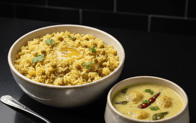 Khichdi With Kadhi
