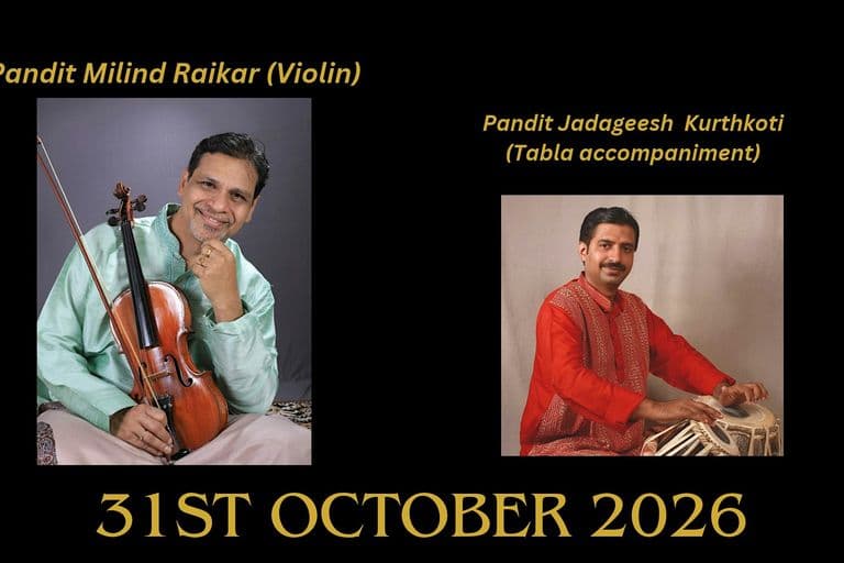 Violin by Pandit Milind Raikar