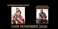 Prof Rajysree Ghosh (Vocal) x Pt Yogesh Samsi (Tabla Accompaniment)
